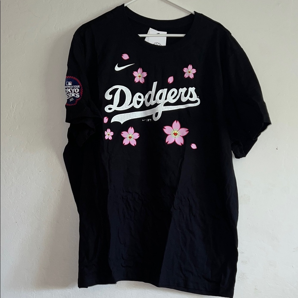 2025 Shohei Ohtani Murakami x NIKE x MLB Tokyo Series Black Tshirt